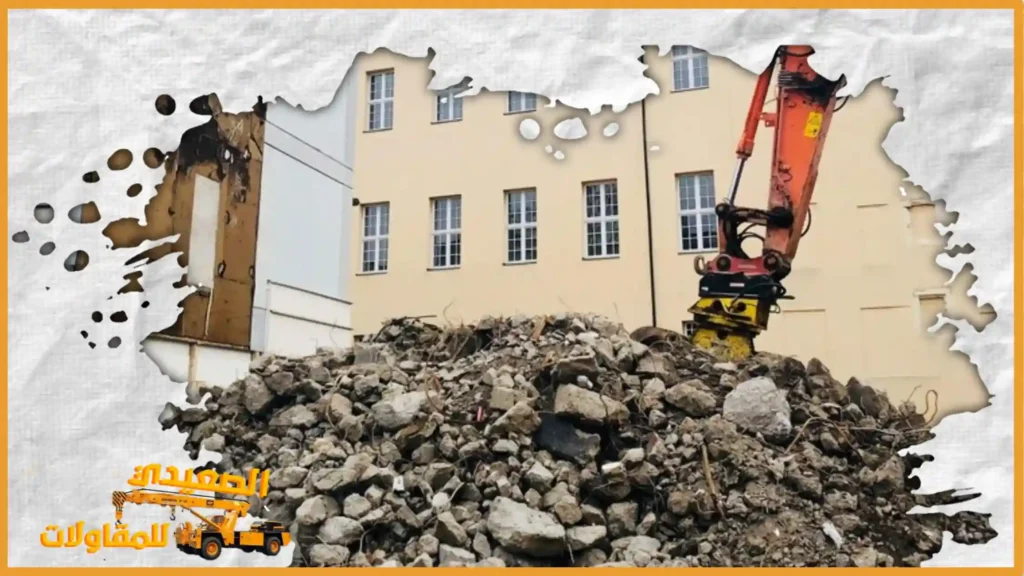 مقاول هدم وتكسير بالجبيل